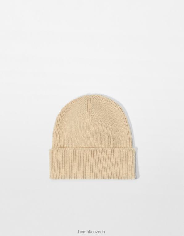 ženy Bershka krátká čepice P88442559 Příslušenství písek