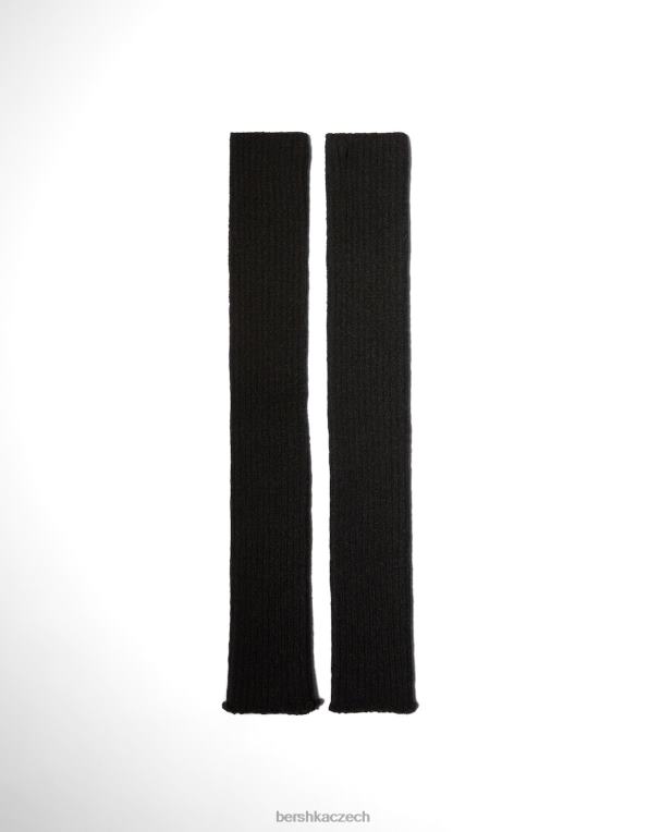 ženy Bershka pletené návleky na nohy P88442599 Příslušenství Černá