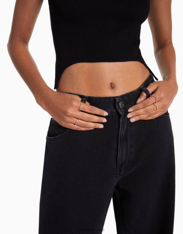 ženy Bershka sada 7 štrasových prstenů vážky P88442498 Příslušenství zlato