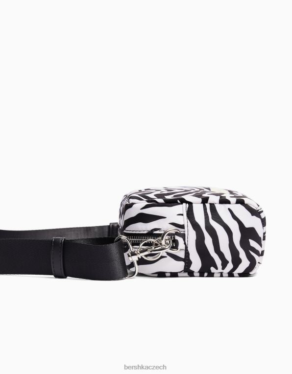 ženy Bershka Crossbody kabelka s potiskem zebra P88442341 Příslušenství nemyjte