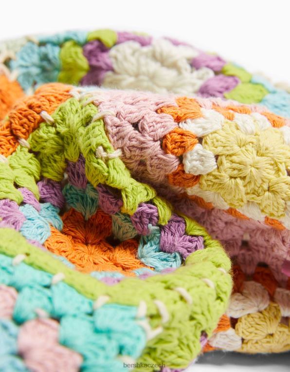 ženy Bershka háčkovaná nákupní taška P88441872 Příslušenství oranžový