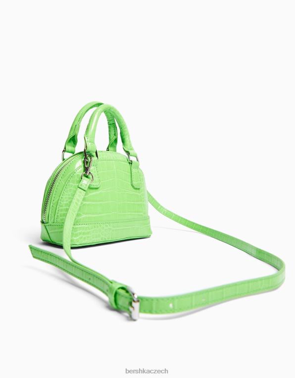 ženy Bershka mini falešná croc taška s popruhem P88442410 Příslušenství nemyjte