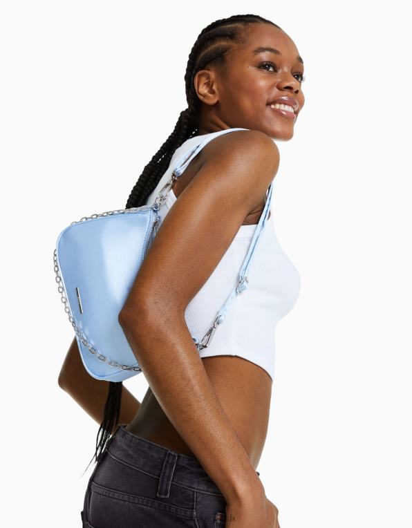 ženy Bershka saténová taška s uchem P88442357 Příslušenství nemyjte