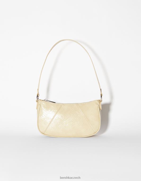 ženy Bershka taška přes rameno z umělé kůže P88442355 Příslušenství béžový