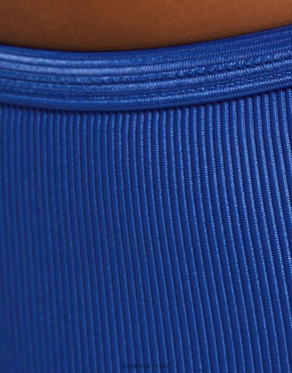 ženy Bershka sportovní top bikin P88441767 oblečení modrý