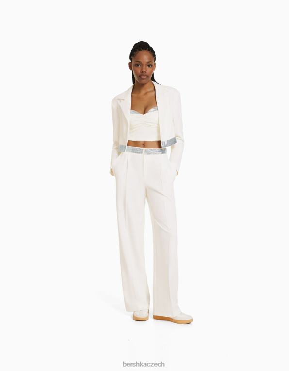 ženy Bershka blejzr s ozdobnými detaily P88442005 oblečení jiný