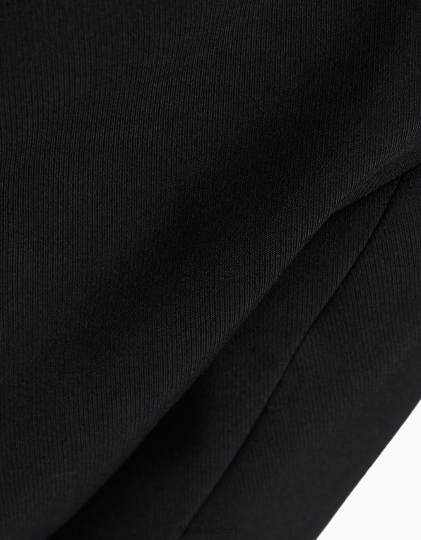 ženy Bershka zkrácený sako a sukně na míru P88442012 oblečení Černá