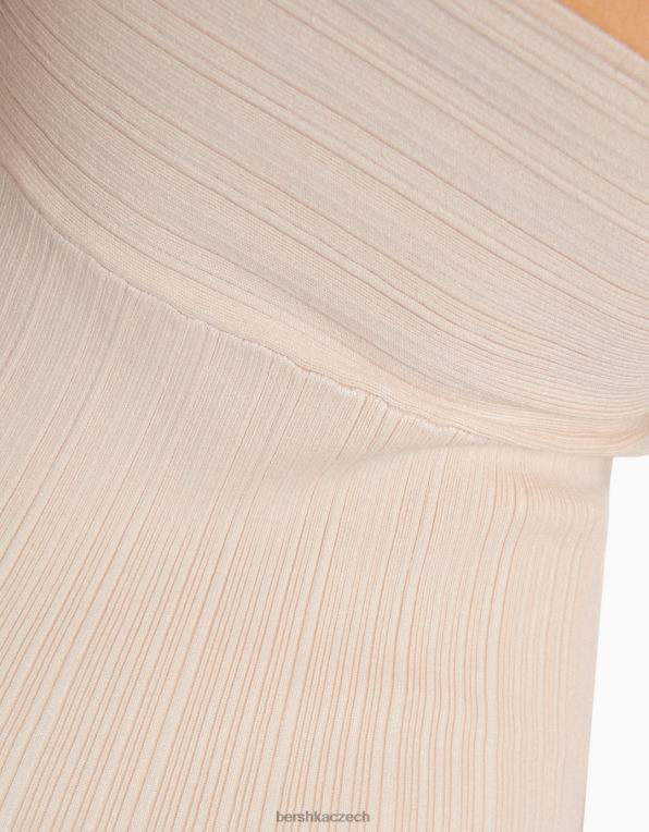 ženy Bershka minišaty na ramínka P8844164 oblečení růžový