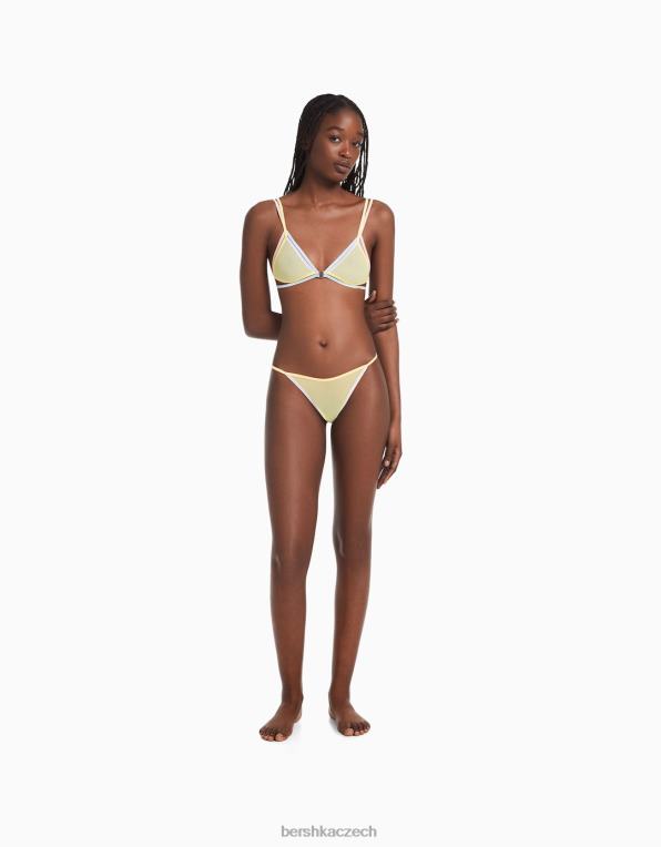 ženy Bershka barevné brazilské slipy P88441757 oblečení růžový