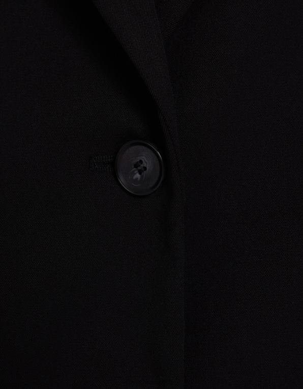 ženy Bershka sako volného střihu na míru s ženským střihem P88441203 oblečení Černá