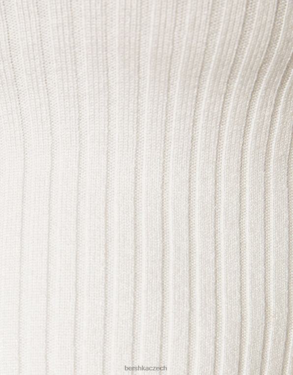 ženy Bershka rolák P88441014 oblečení krém