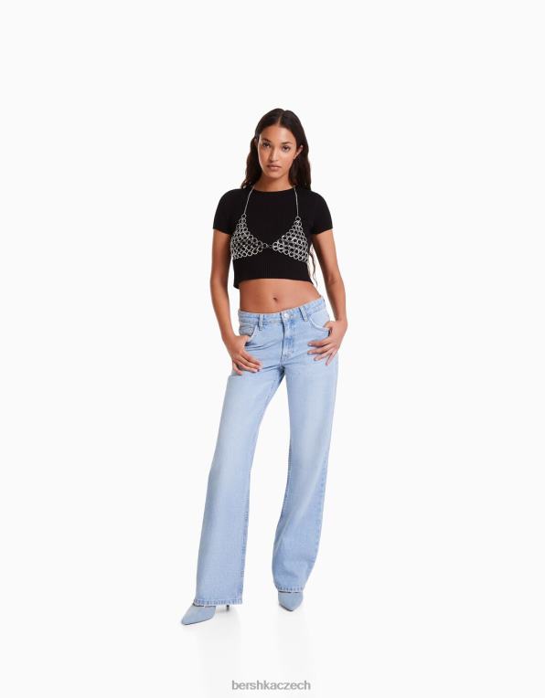 ženy Bershka obruč bralette P8844809 oblečení stříbrný