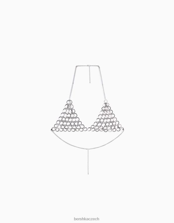 ženy Bershka obruč bralette P8844809 oblečení stříbrný