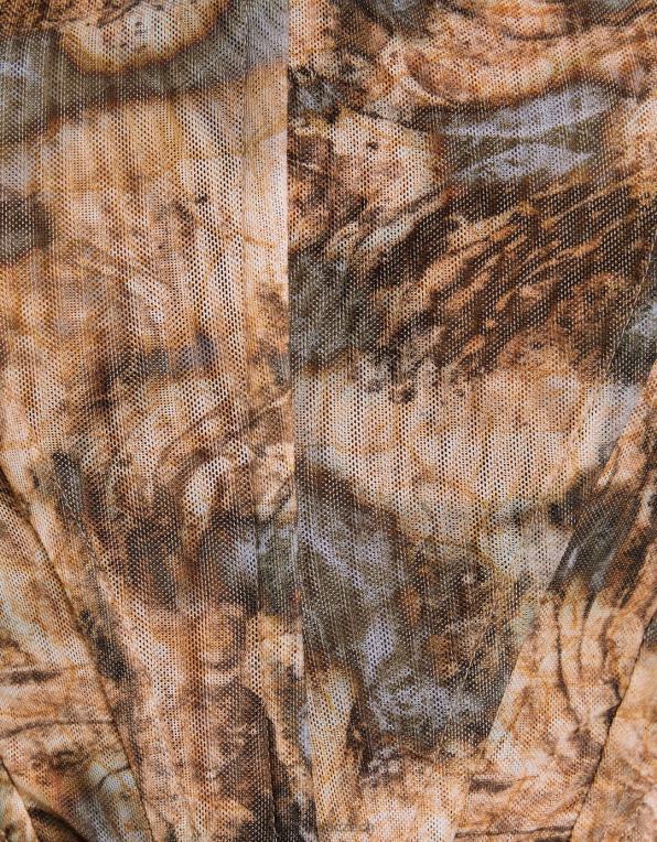 ženy Bershka tylový korzetový top bez rukávů P8844719 oblečení špinavě bílé