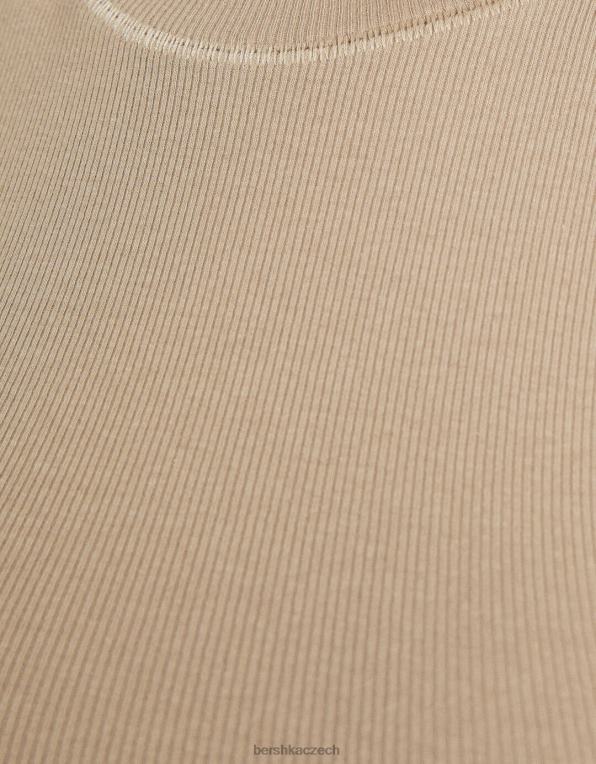 ženy Bershka tílko P8844396 oblečení velbloud