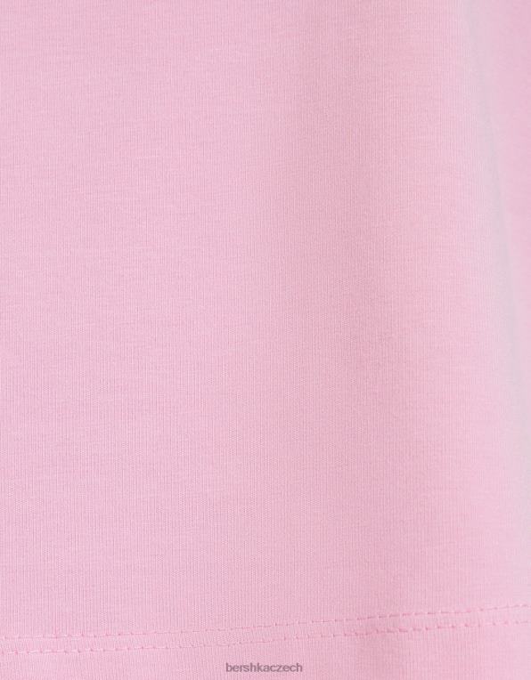 ženy Bershka tílko P8844459 oblečení růžový