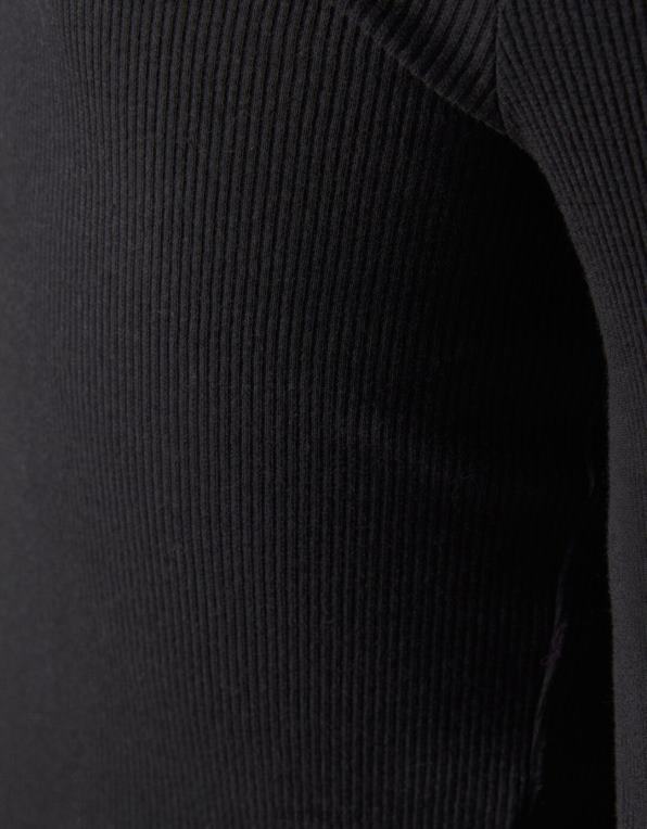 ženy Bershka zkrácené tričko s dlouhým rukávem a potiskem P8844530 oblečení tmavě modrá